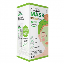 OClay Mask โอเคร มาส์ก มาร์คหน้า มาร์คใต้ตา มาร์คโคลนเขียว